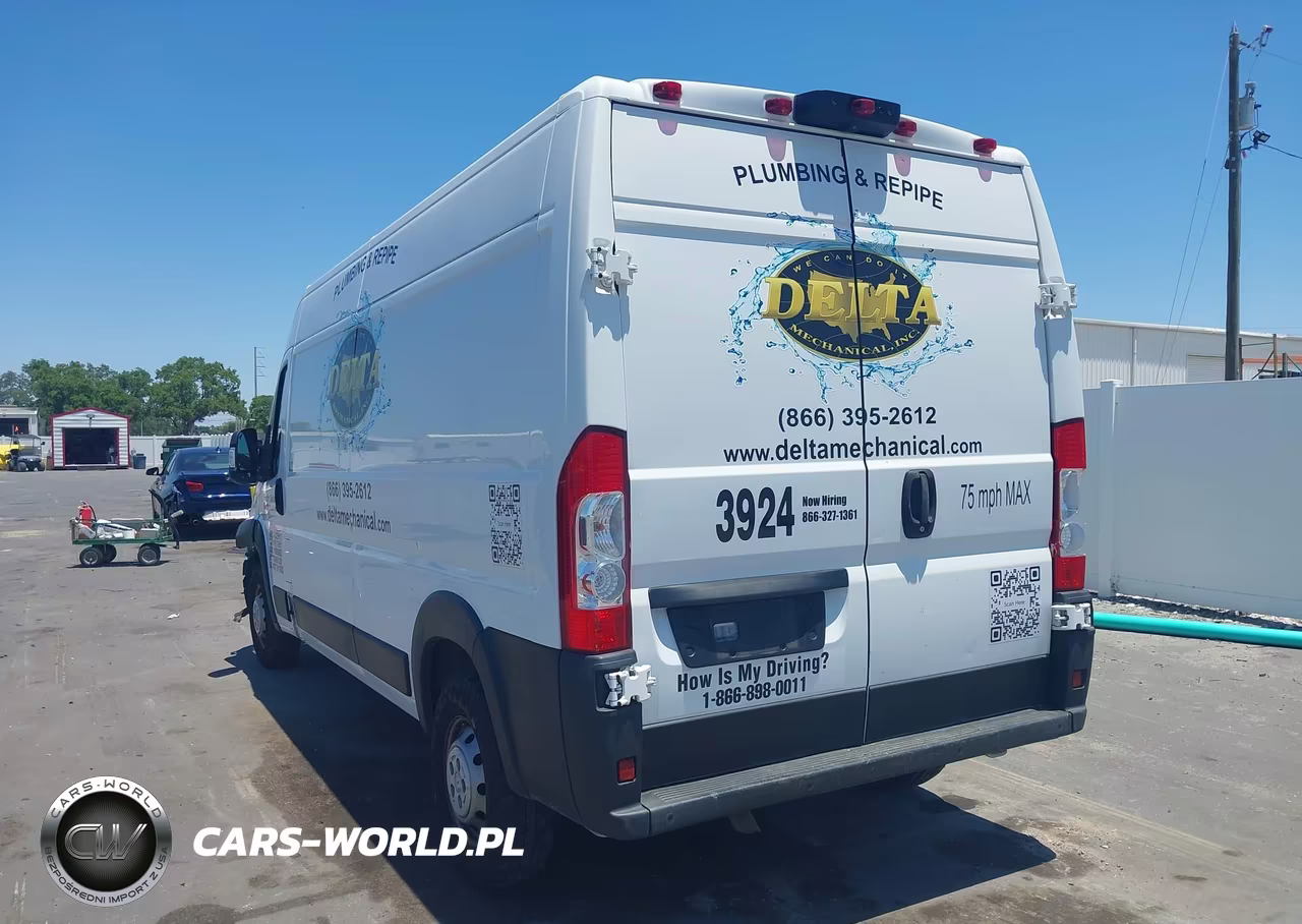 2022 Ram Promaster 2500 High Roof 159 Wb VIN:3C6LRVDG3NE113924 - 3