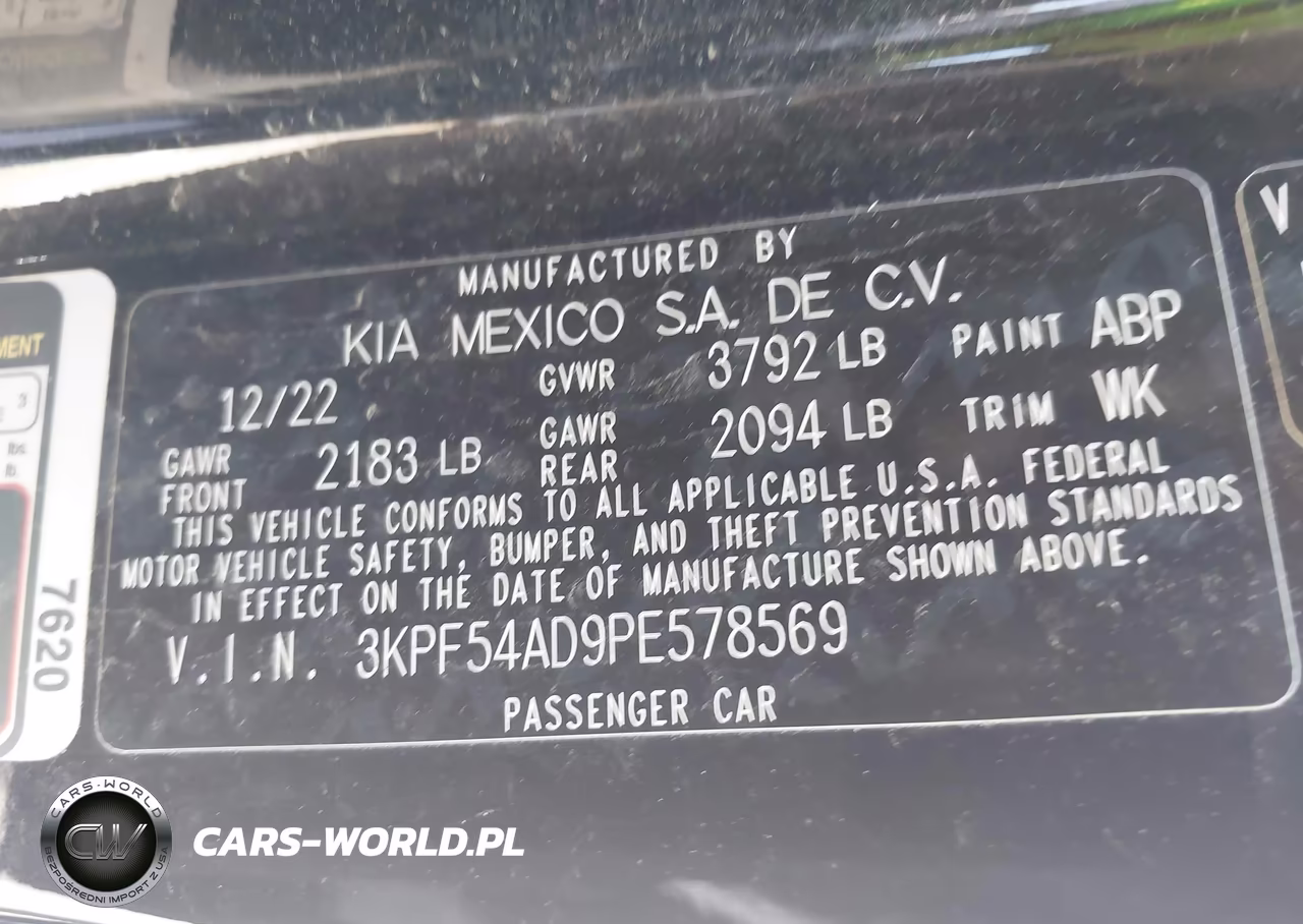 2023 Kia Forte Gt-Line VIN:3KPF54AD9PE578569 - 9