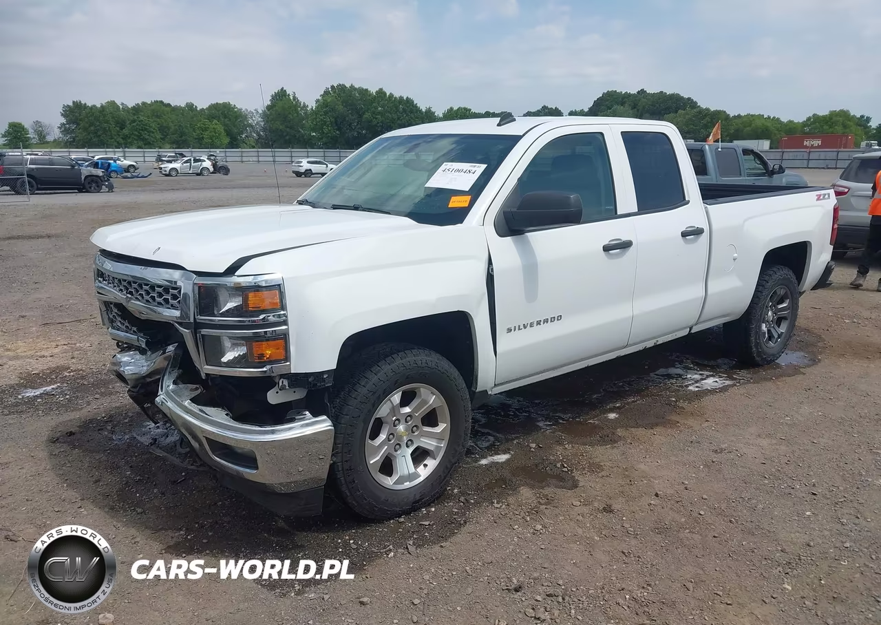 2014 Chevrolet Silverado 1500 2Lt VIN:1GCVKREC9EZ121488 - 2