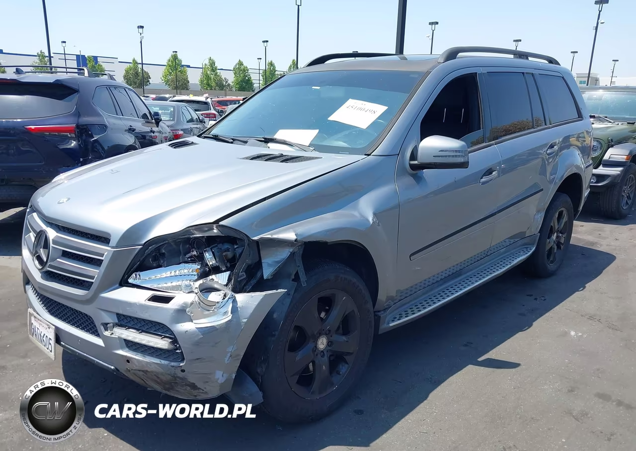 2012 Mercedes-Benz Gl 450 4Matic VIN:4JGBF7BE2CA778643 - 2