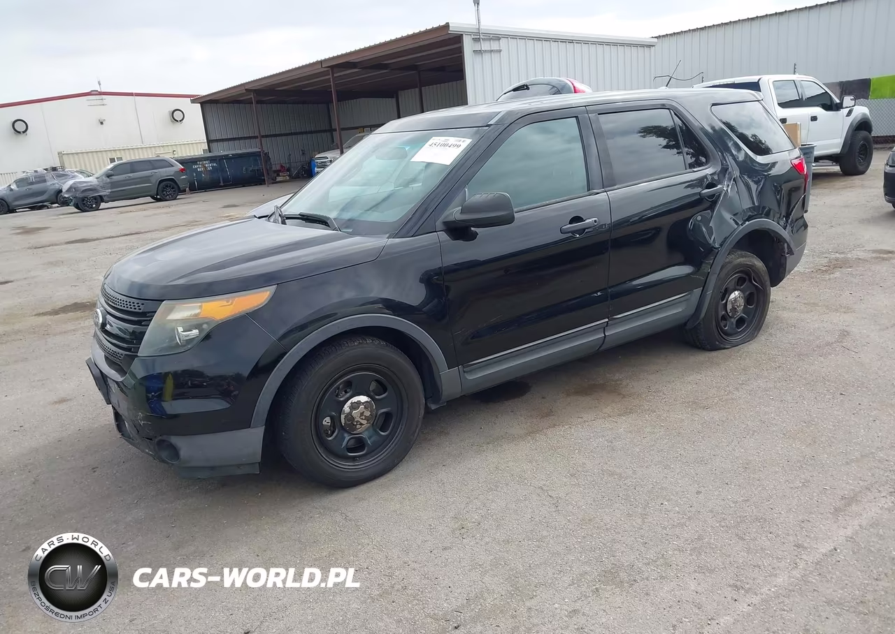 2013 Ford Utility Police Interceptor VIN:1FM5K8AR4DGB35177 - 2