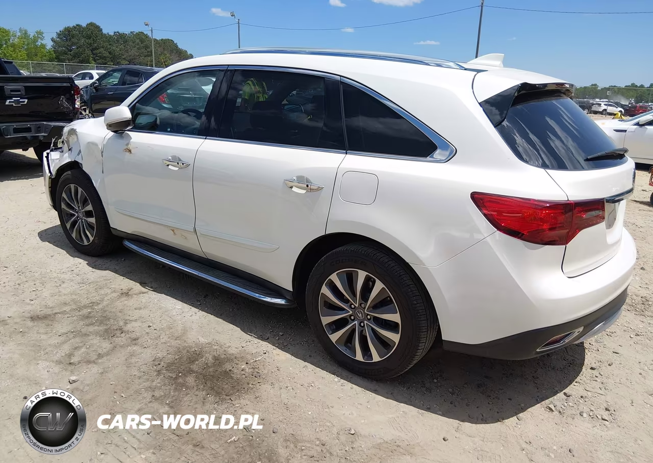 2015 Acura Mdx Technology Package VIN:5FRYD3H44FB012886 - 3
