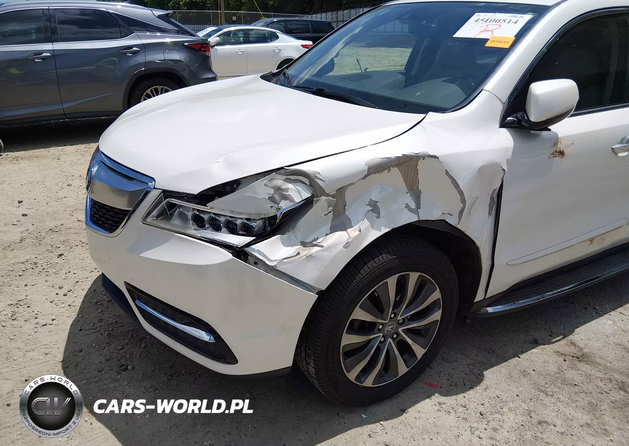2015 Acura Mdx Technology Package VIN:5FRYD3H44FB012886 - 6
