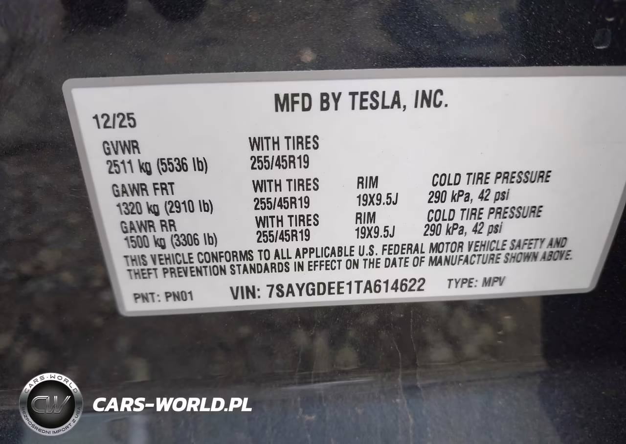 2026 Tesla Model Y All-Wheel Drive-Long Range Launch Series-Premium All-Wheel Drive VIN:7SAYGDEE1TA614622 - 9