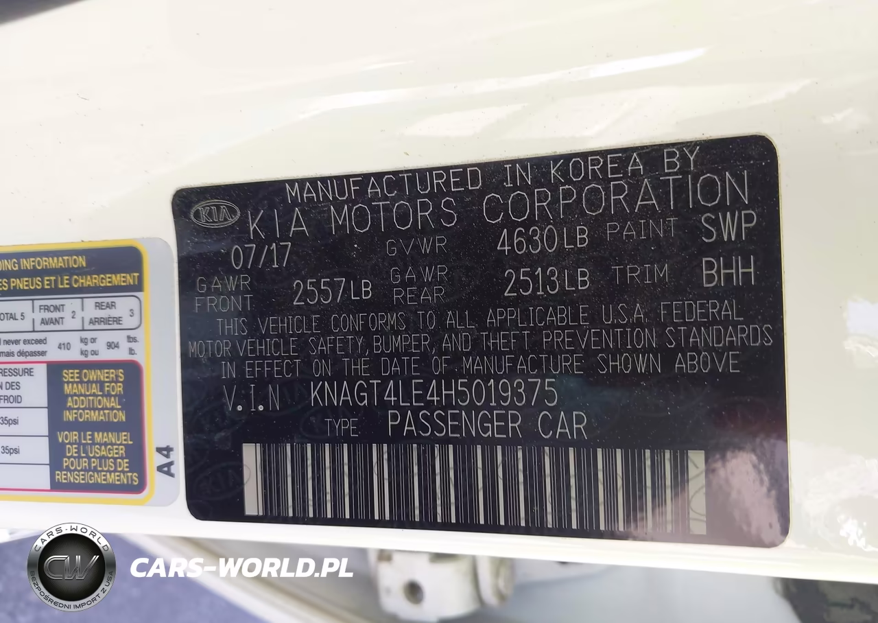 2017 Kia Optima Hybrid VIN:KNAGT4LE4H5019375 - 9
