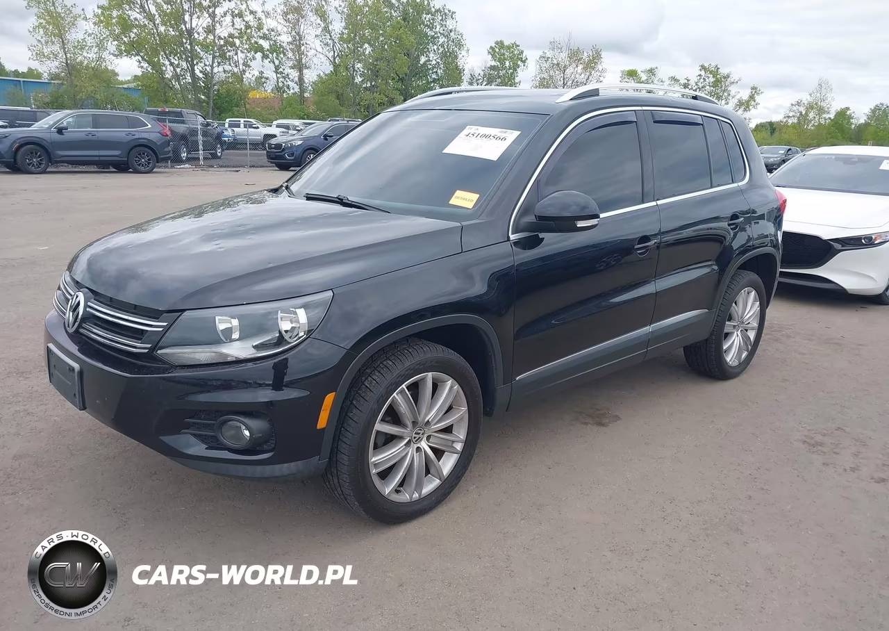 2012 Volkswagen Tiguan Se VIN:WVGBV7AX3CW608042 - 2