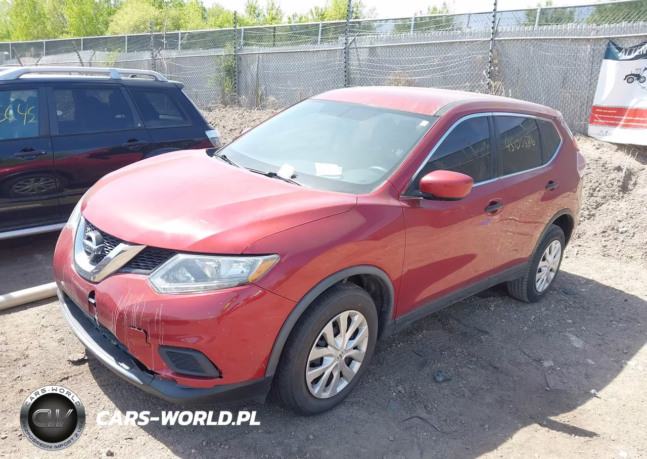 2016 Nissan Rogue S-Sl-Sv VIN:KNMAT2MT4GP701184 - 2