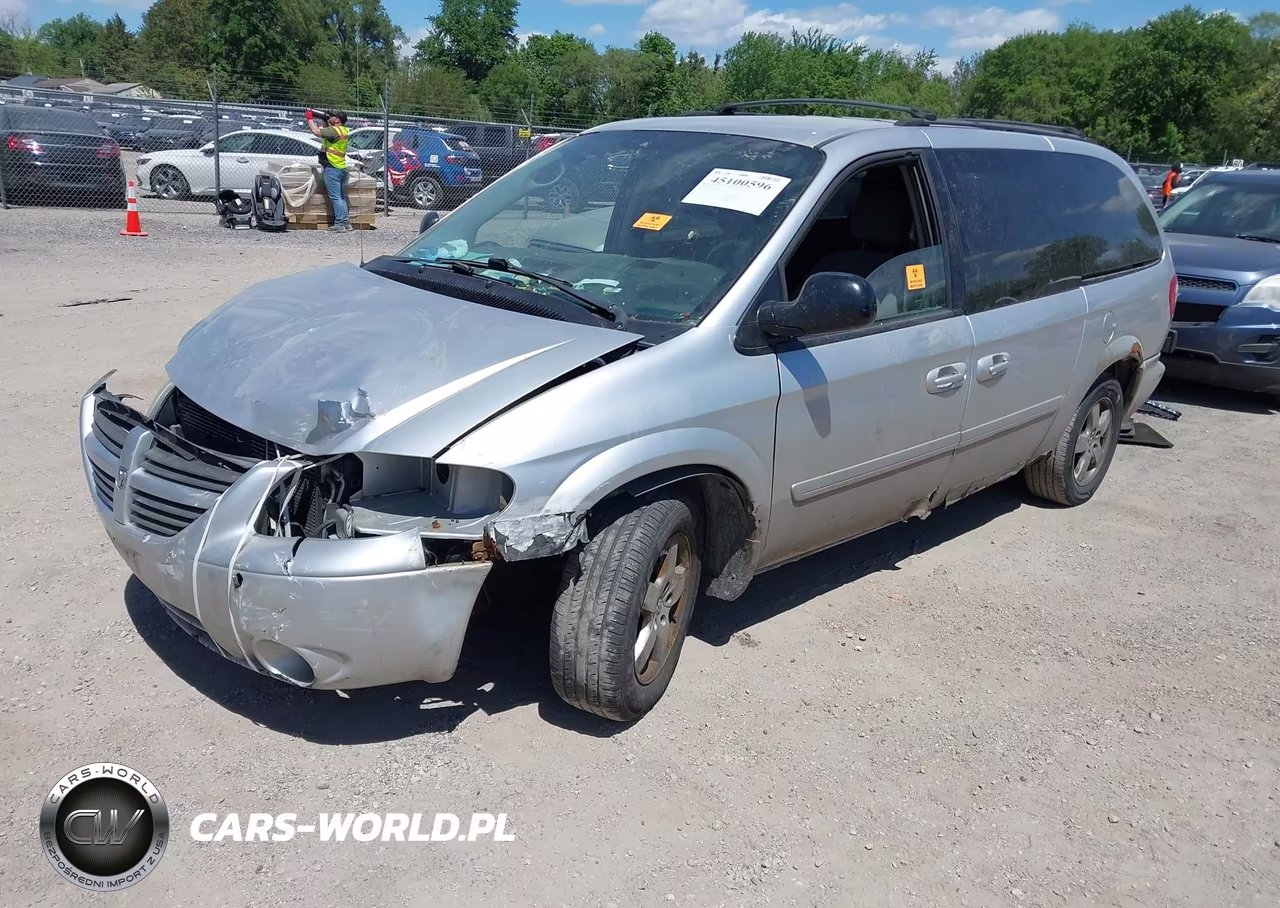2007 Dodge Grand Caravan Sxt VIN:2D4GP44L37R264189 - 2