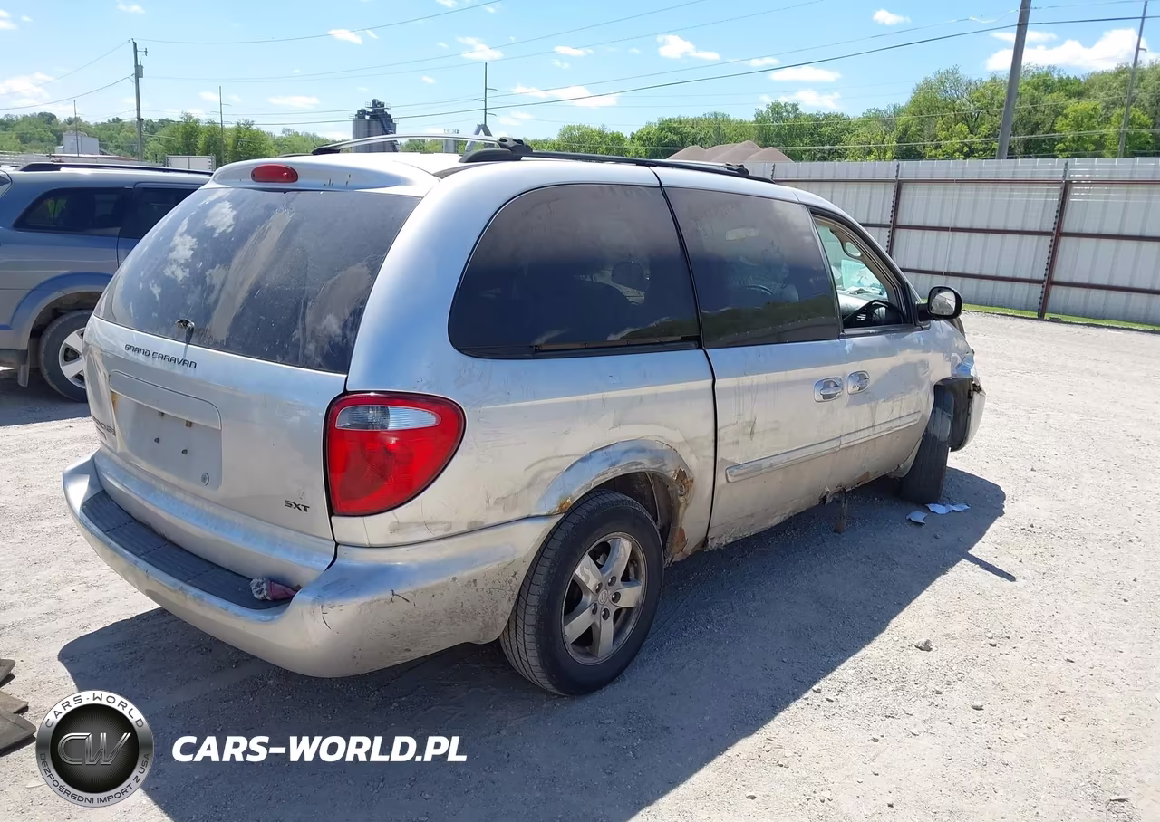 2007 Dodge Grand Caravan Sxt VIN:2D4GP44L37R264189 - 4