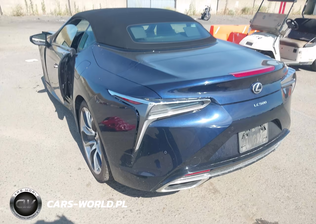 2021 Lexus Lc 500 VIN:JTHKPAAY3MA103328 - 3