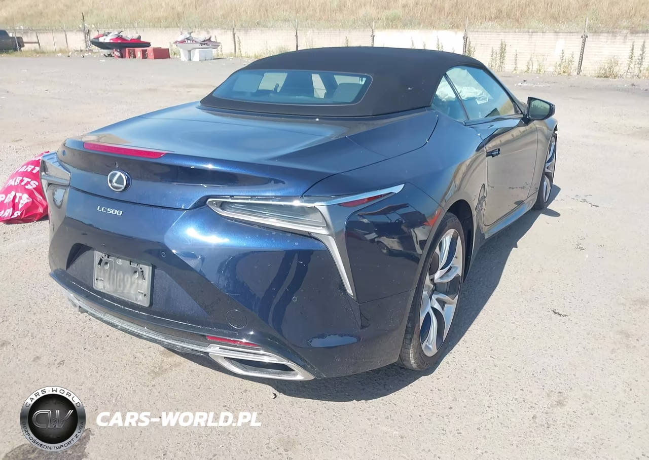2021 Lexus Lc 500 VIN:JTHKPAAY3MA103328 - 4
