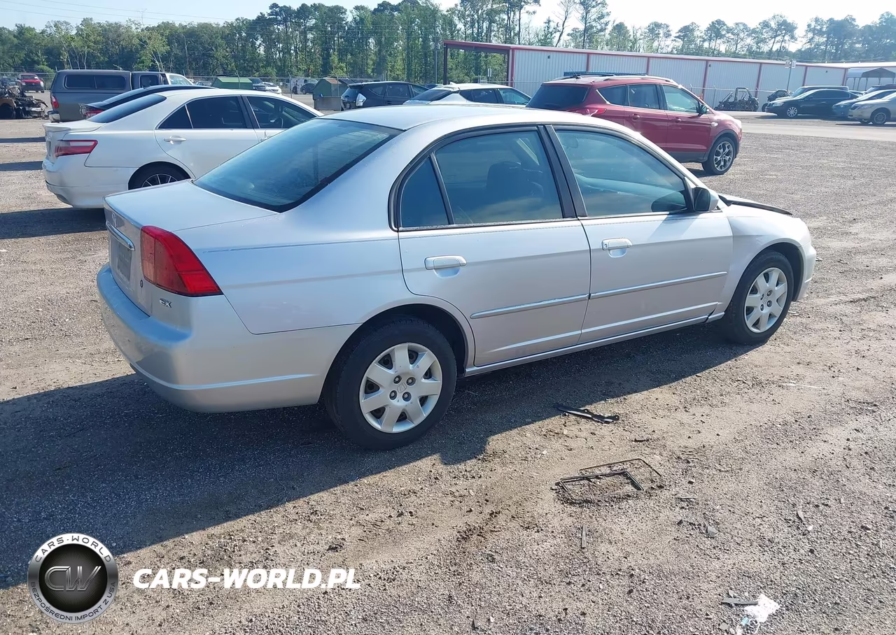 2002 Honda Civic Ex VIN:1HGES25752L071019 - 4