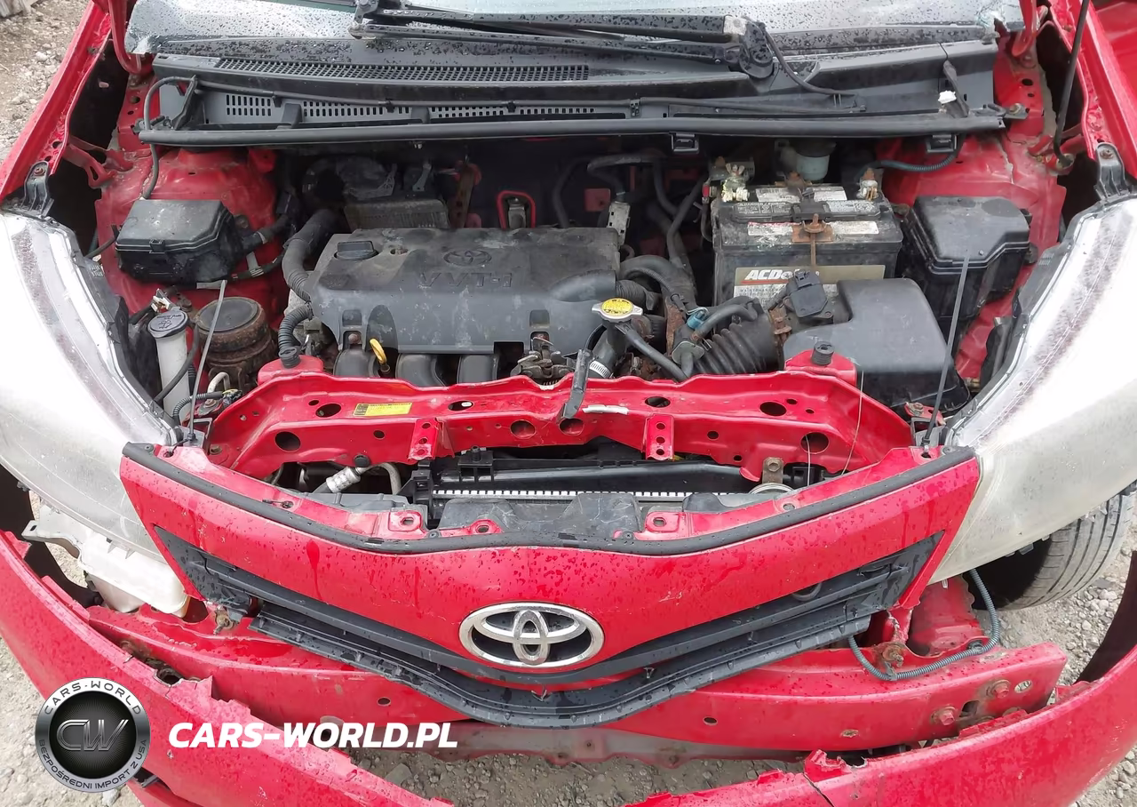 2012 Toyota Yaris Le VIN:JTDKTUD3XCD506167 - 10