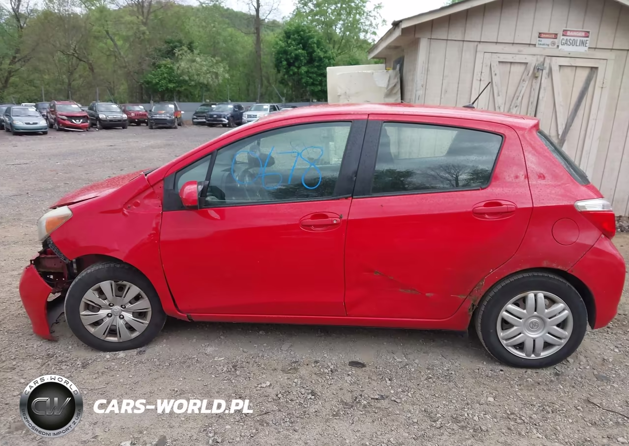 2012 Toyota Yaris Le VIN:JTDKTUD3XCD506167 - 14