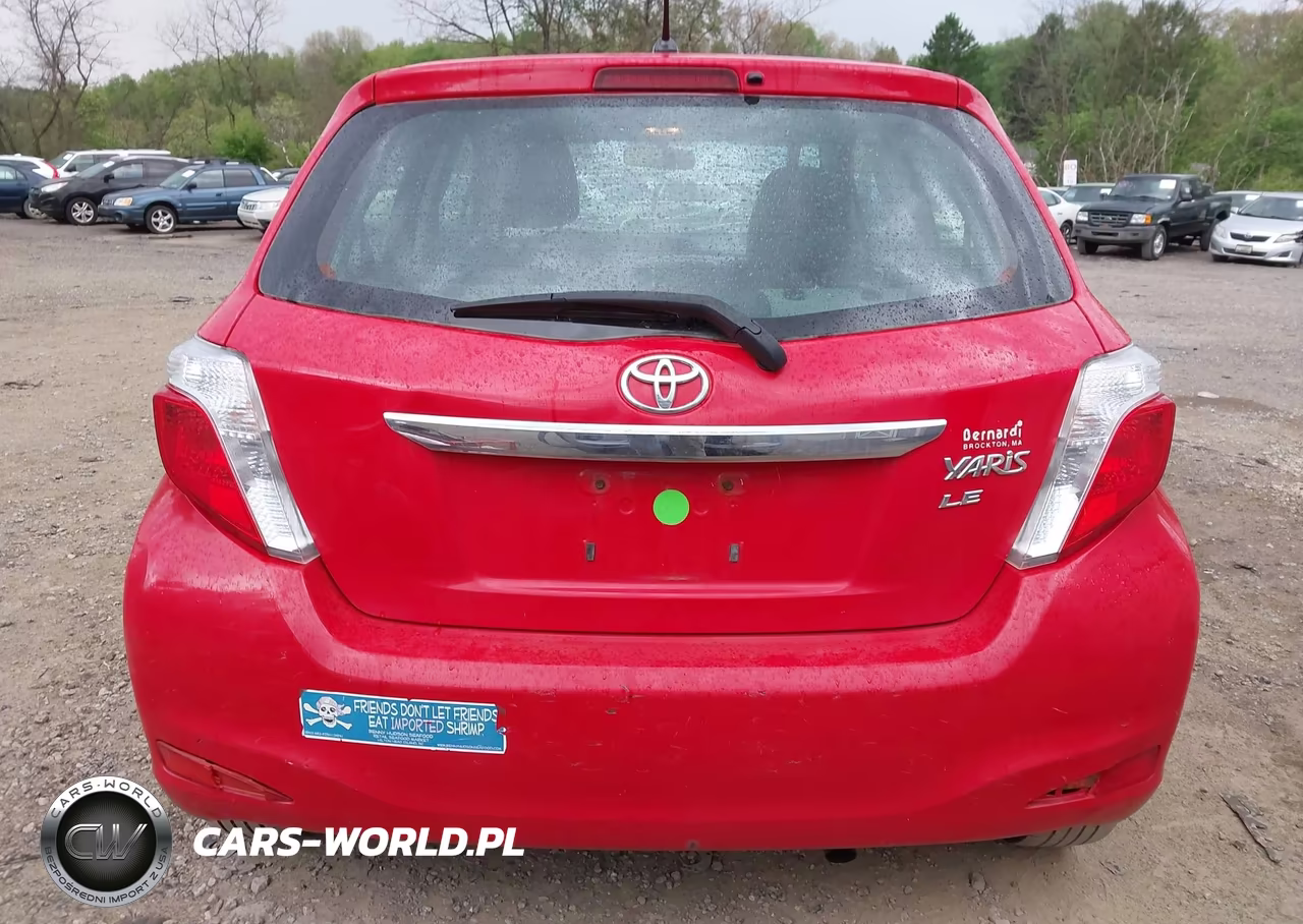 2012 Toyota Yaris Le VIN:JTDKTUD3XCD506167 - 16