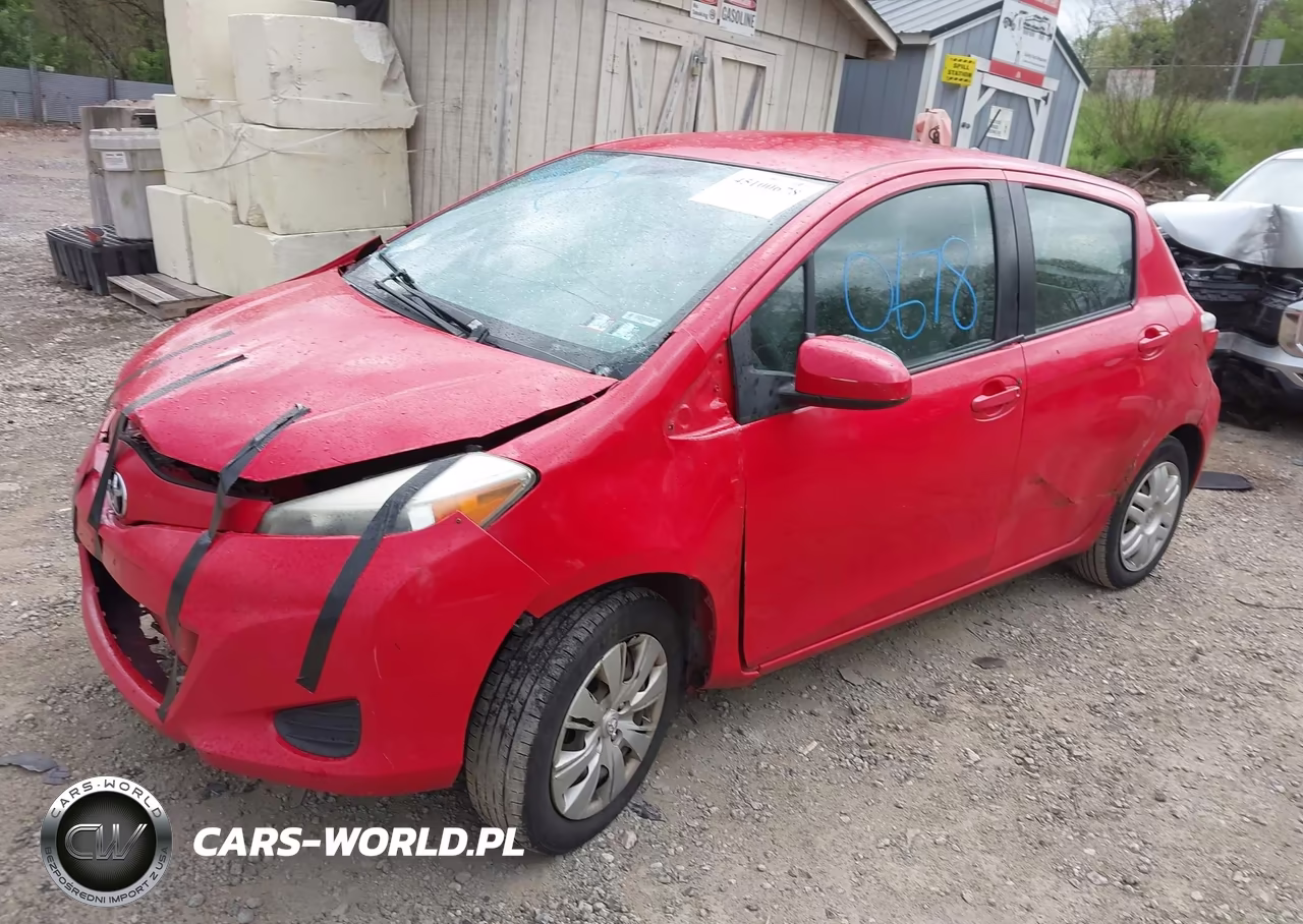 2012 Toyota Yaris Le VIN:JTDKTUD3XCD506167 - 2