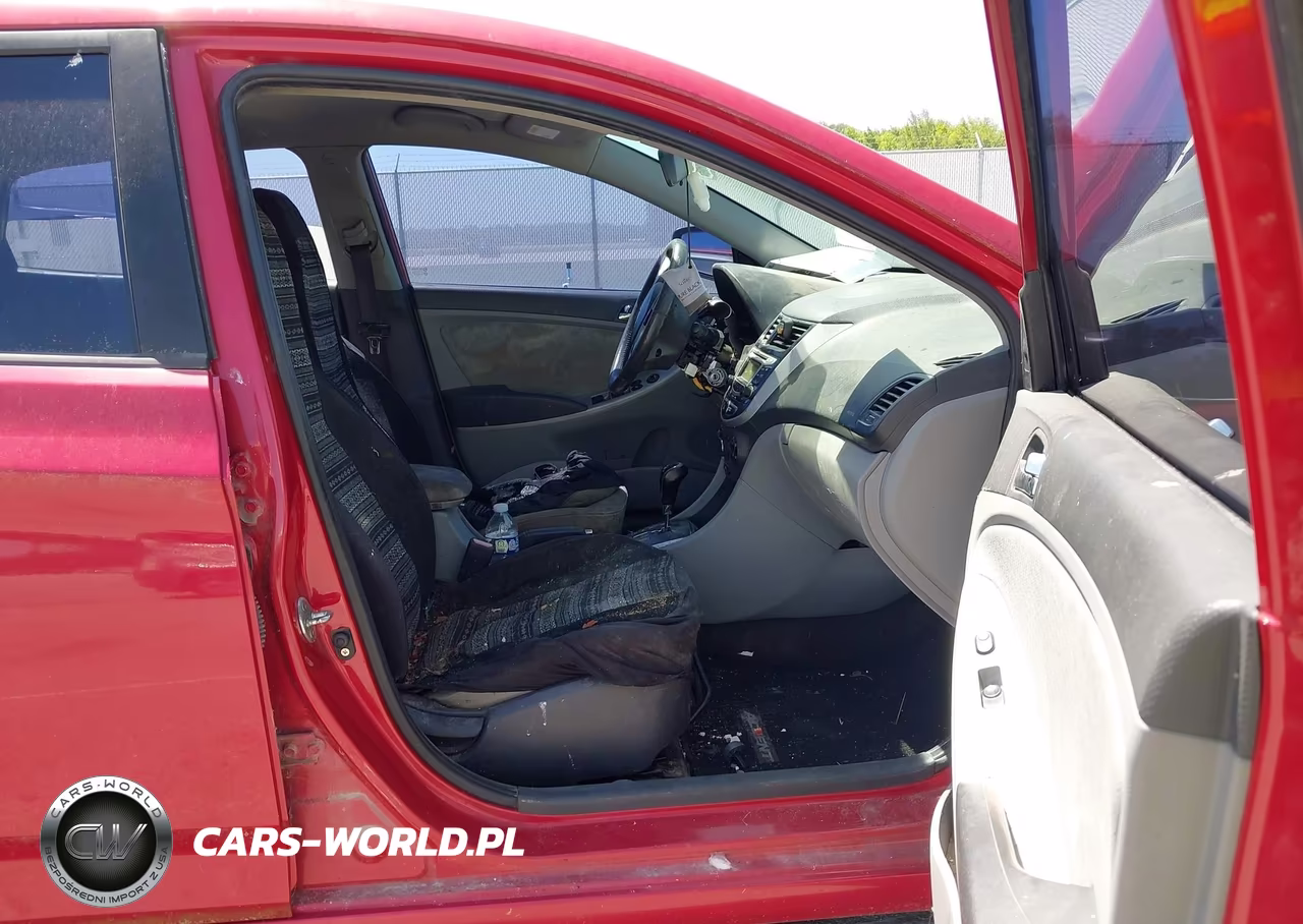 2012 Hyundai Accent Se VIN:KMHCU5AE8CU037606 - 5