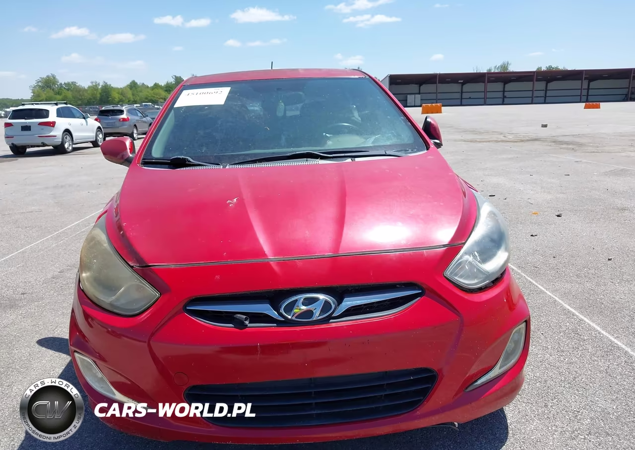 2012 Hyundai Accent Se VIN:KMHCU5AE8CU037606 - 6