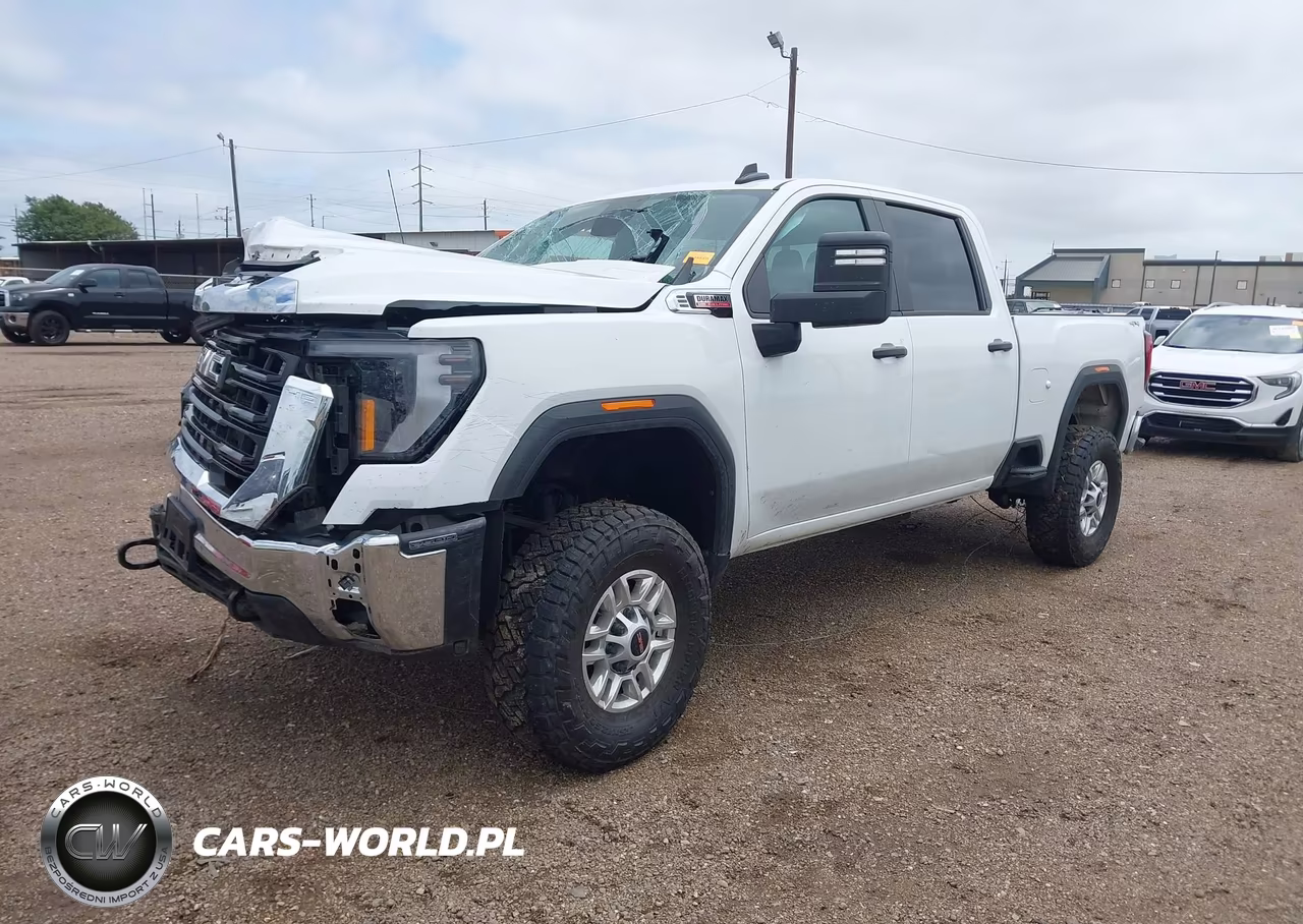 2024 GMC Sierra 2500Hd 4Wd Standard Bed Pro VIN:1GT49LEY9RF467287 - 2