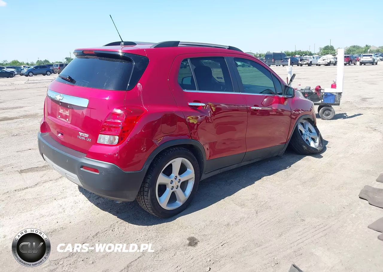 2015 Chevrolet Trax Ltz VIN:KL7CJNSBXFB116175 - 4