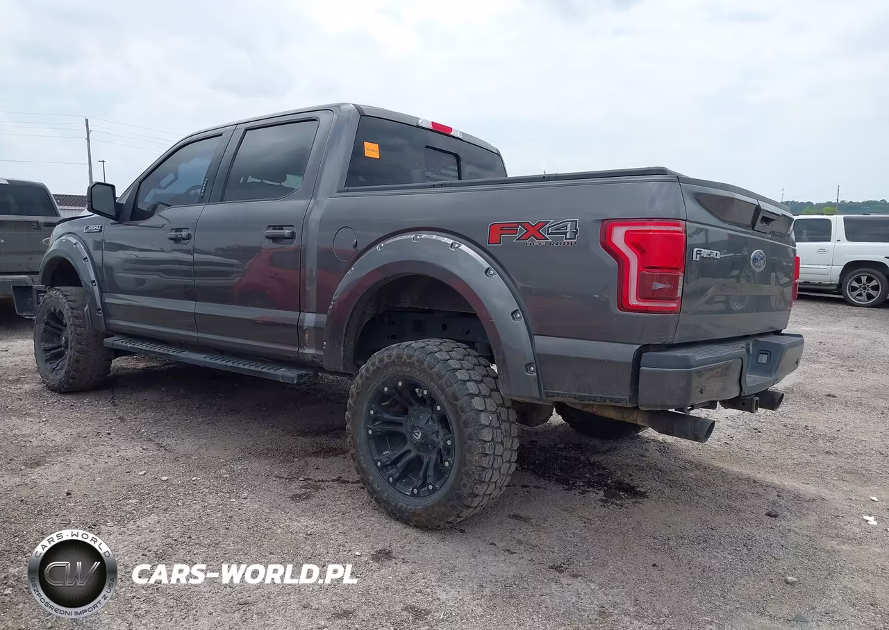 2017 Ford F-150 Lariat VIN:1FTEW1EF0HKC80946 - 3