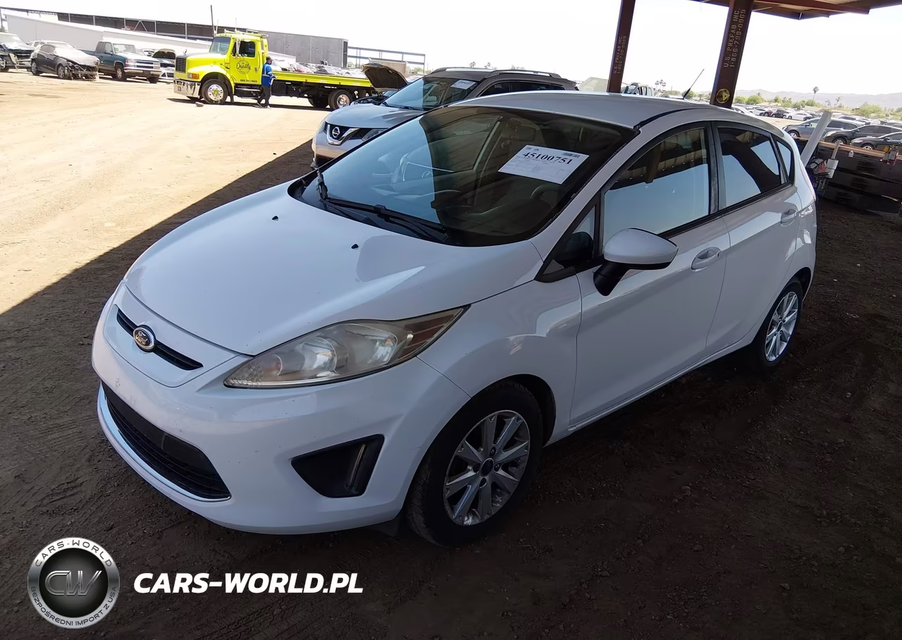 2012 Ford Fiesta Se VIN:3FADP4EJ2CM199307 - 2