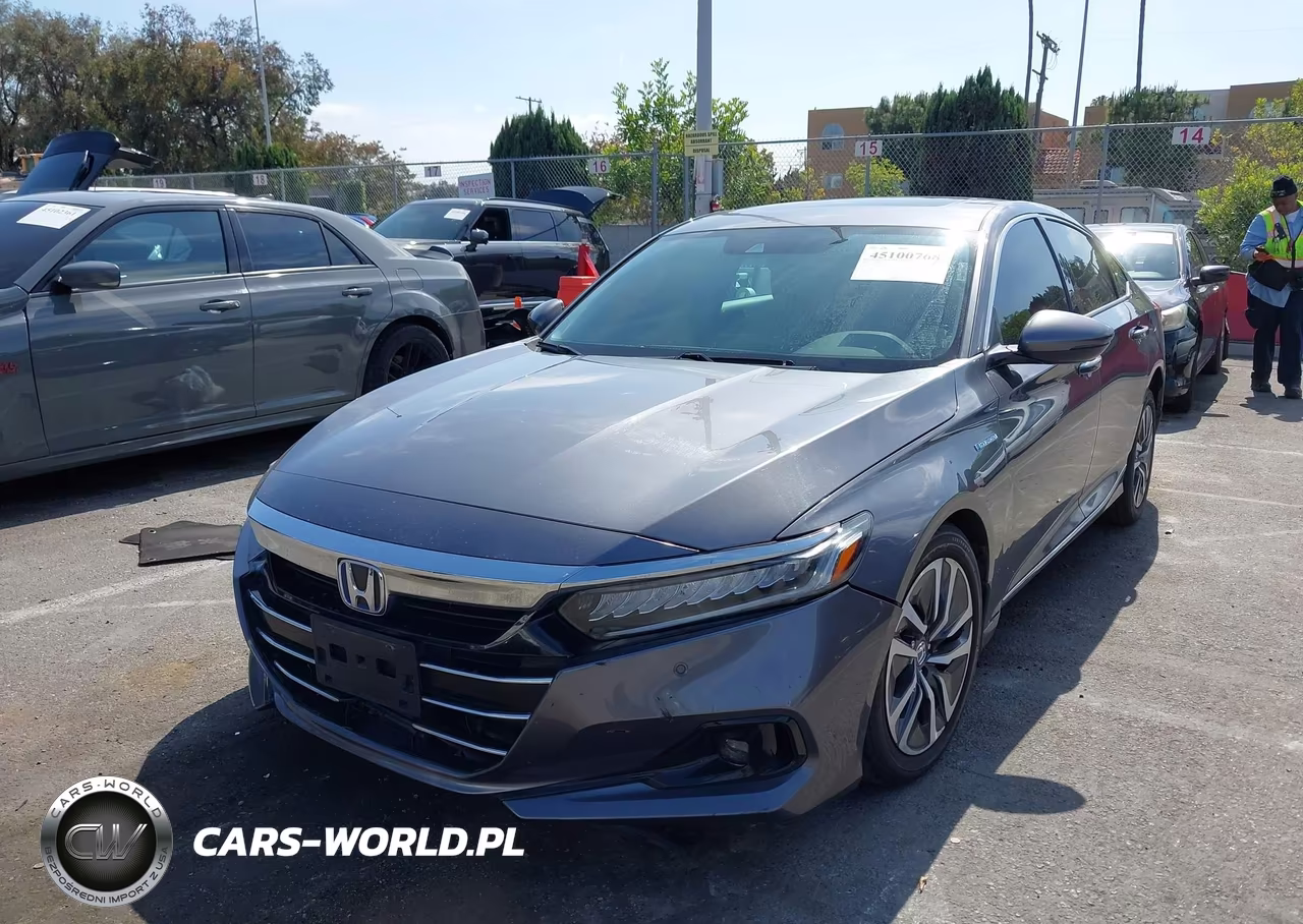 2021 Honda Accord Hybrid Ex-L VIN:1HGCV3F50MA005073 - 2