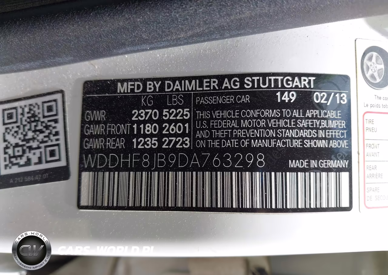 2013 Mercedes-Benz E 350 4Matic VIN:WDDHF8JB9DA763298 - 9