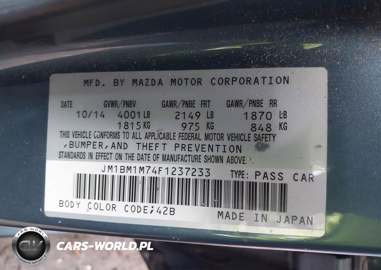 2015 Mazda Mazda3 I Grand Touring VIN:JM1BM1M74F1237233 - 9