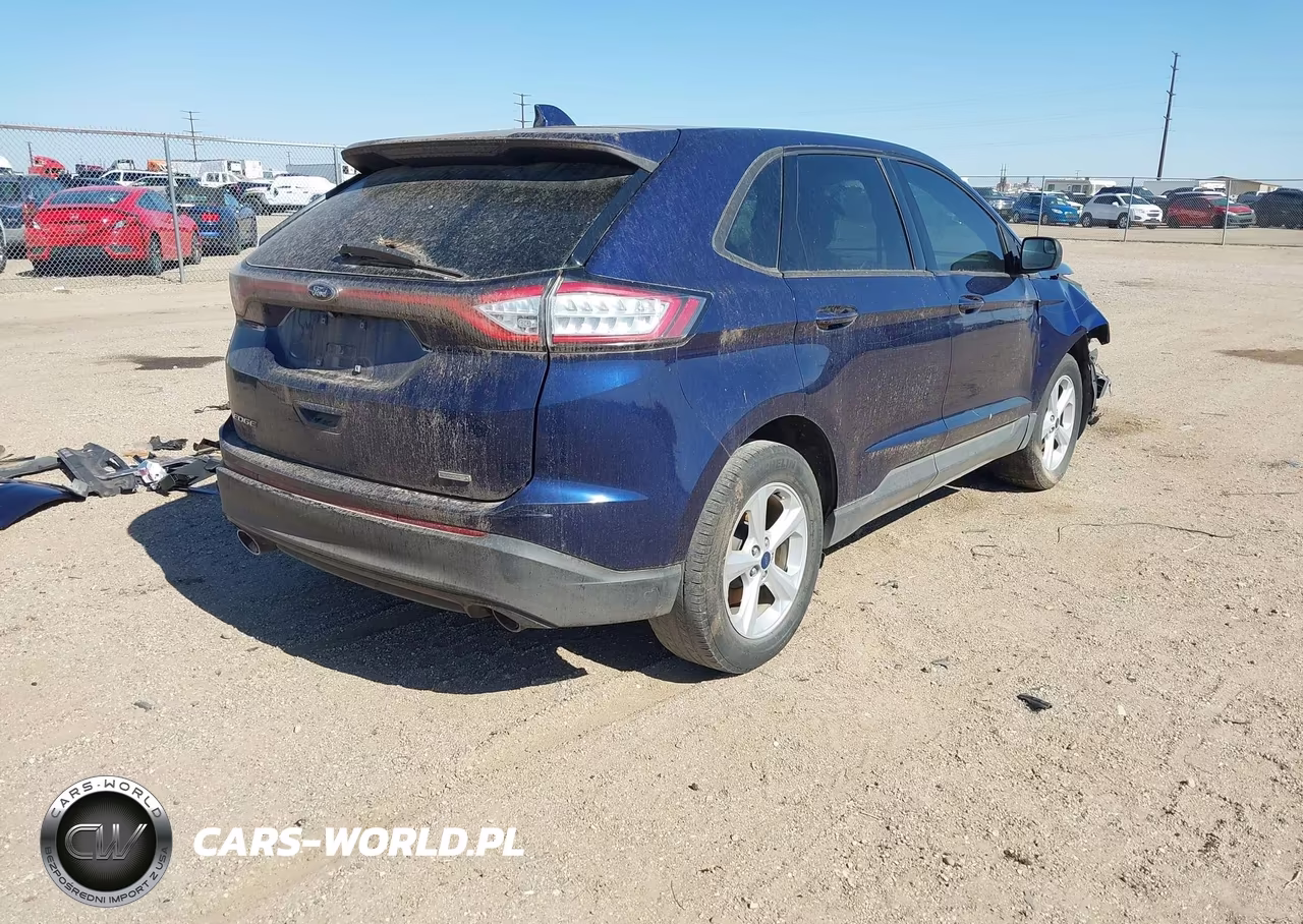 2016 Ford Edge Se VIN:2FMPK3G9XGBC51949 - 4