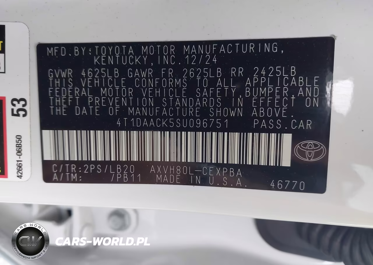 2025 Toyota Camry Xse VIN:4T1DAACK5SU096751 - 9