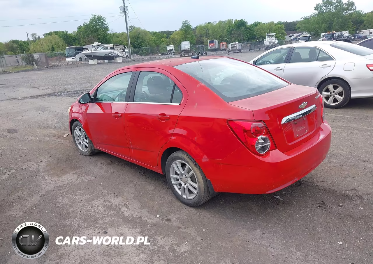 2012 Chevrolet Sonic 2Lt VIN:1G1JC5SH5C4208649 - 3