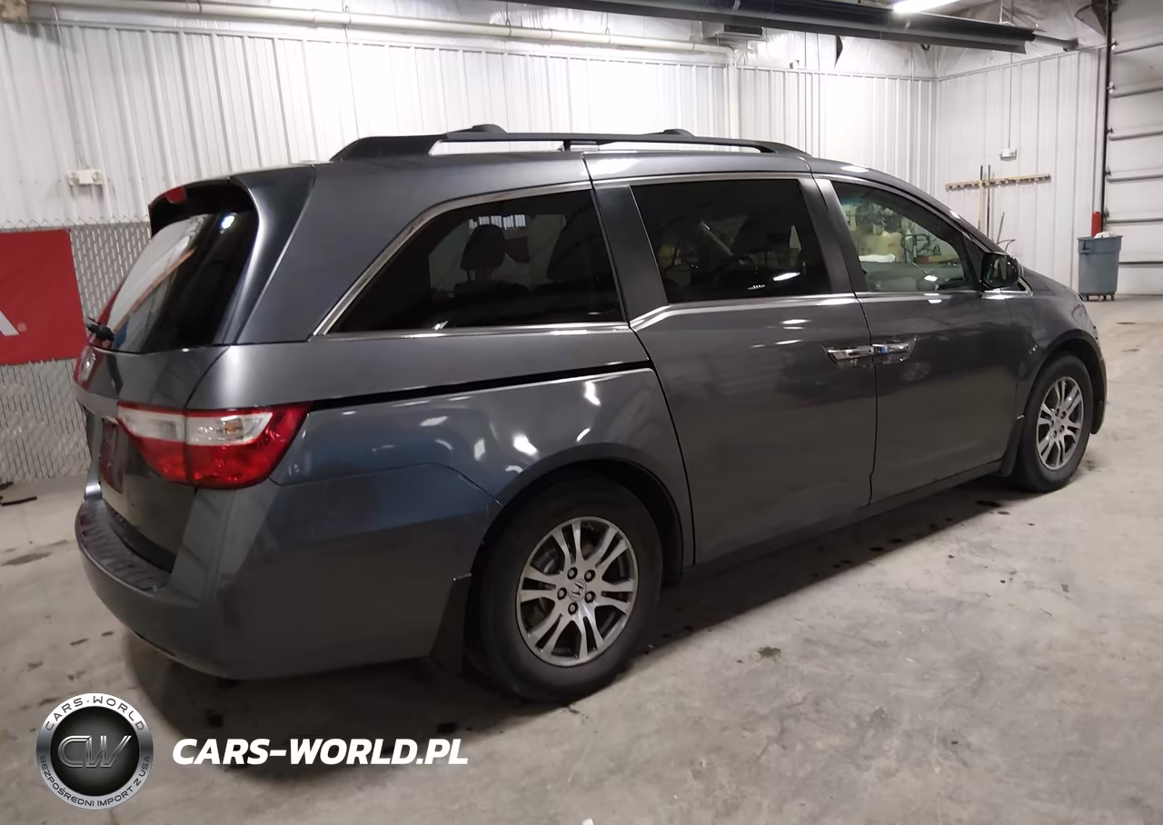 2011 Honda Odyssey Ex-L VIN:5FNRL5H64BB010930 - 4