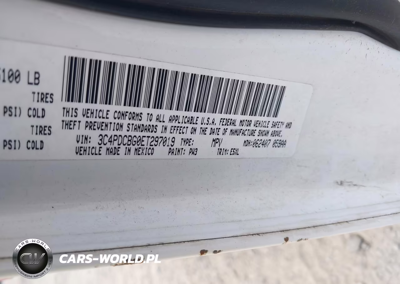 2014 Dodge Journey Sxt VIN:3C4PDCBG0ET297019 - 9