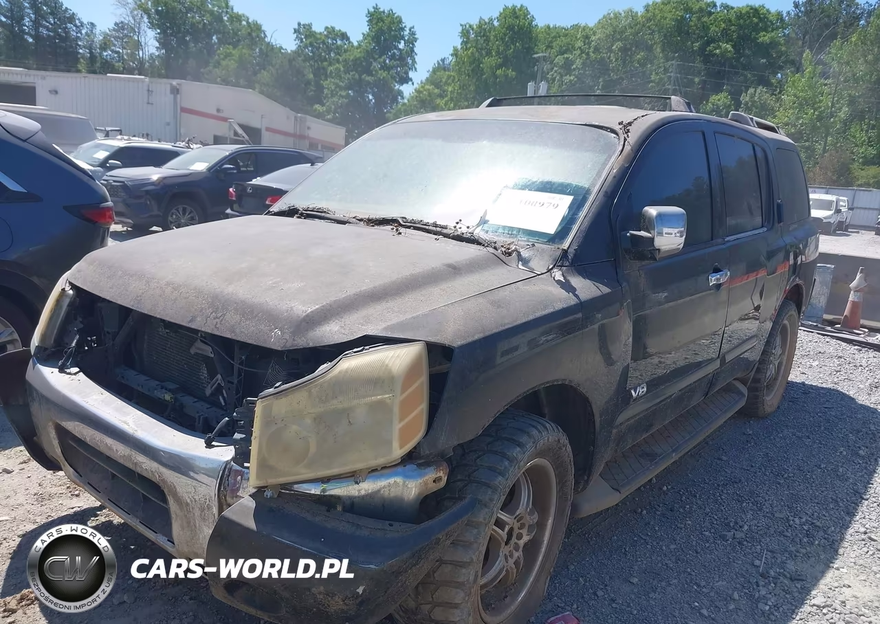 2006 Nissan Armada Se VIN:5N1AA08A96N711203 - 2