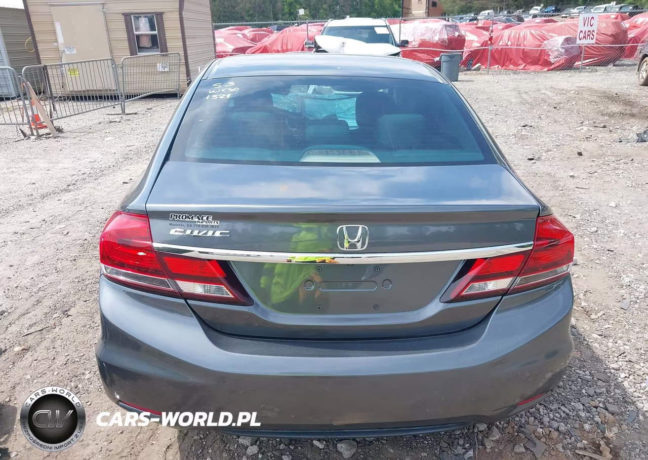 2013 Honda Civic Lx VIN:19XFB2F53DE031324 - 17