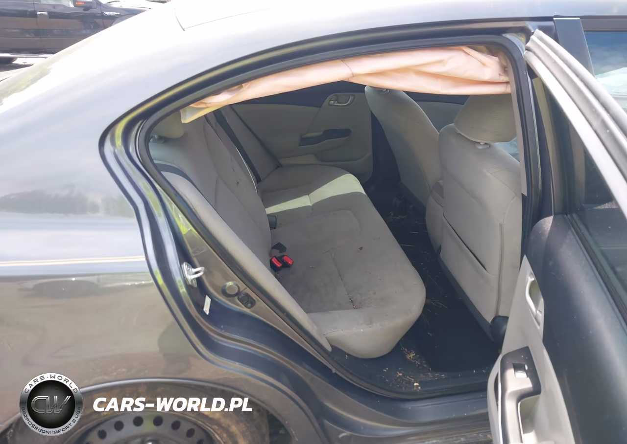 2013 Honda Civic Lx VIN:19XFB2F53DE031324 - 8