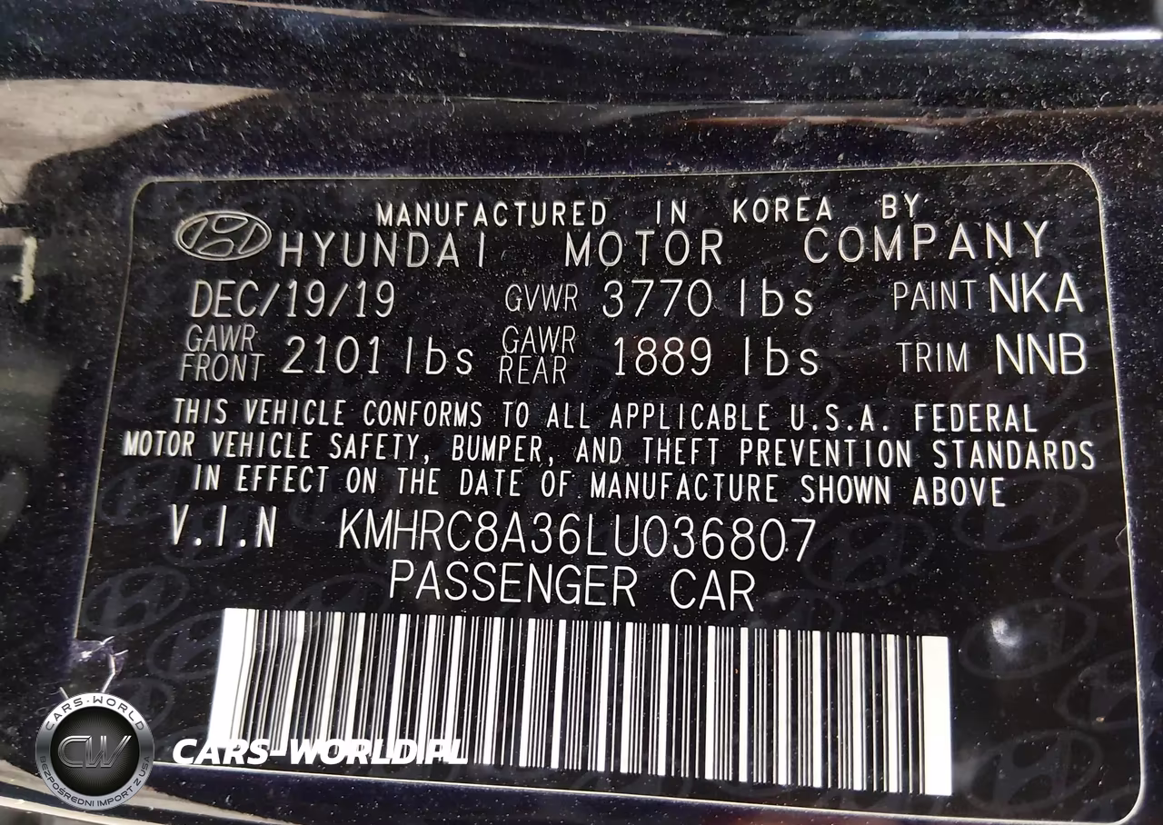 2020 Hyundai Venue Sel VIN:KMHRC8A36LU036807 - 9