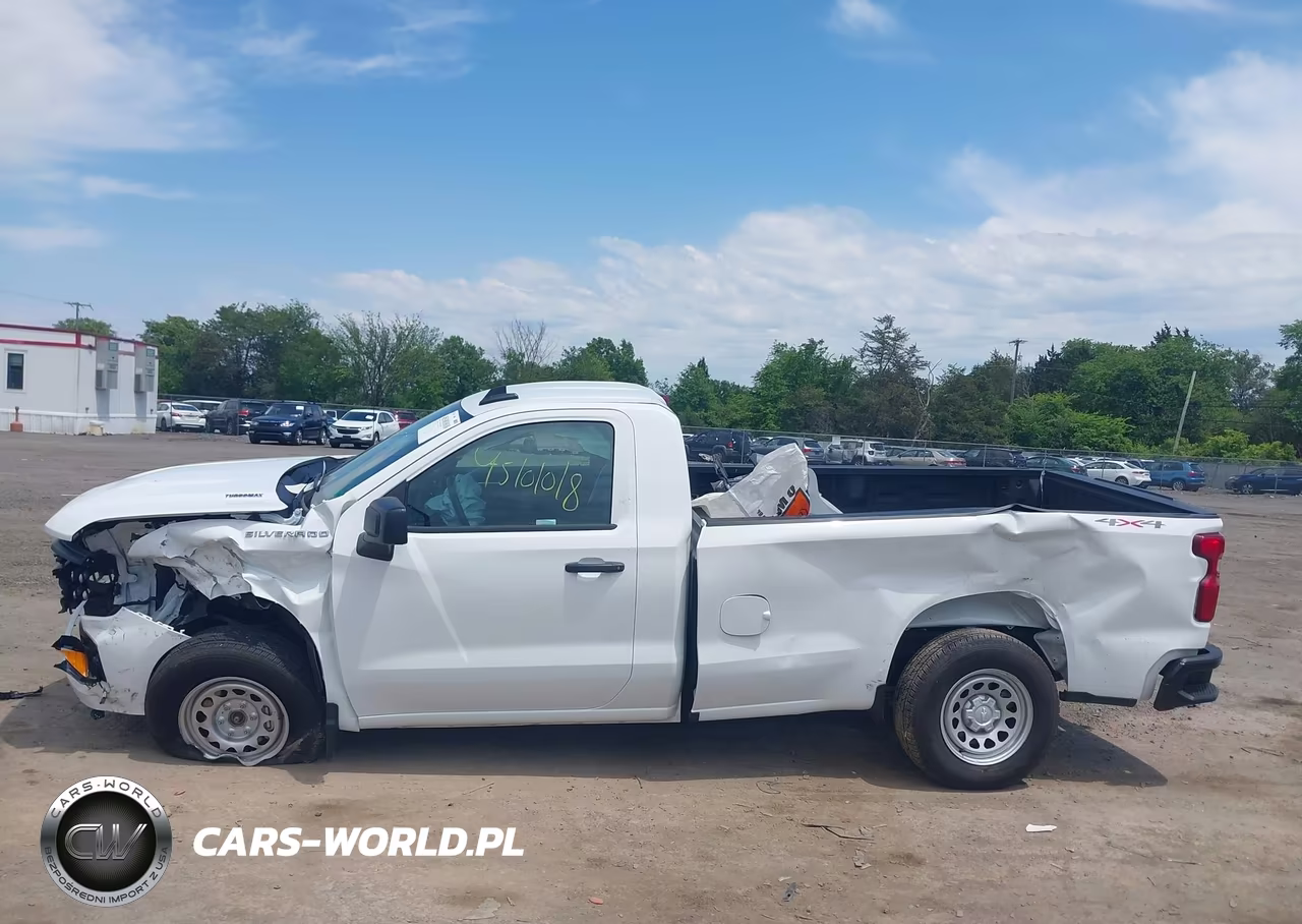 2025 Chevrolet Silverado 1500 4Wd Long Bed Wt VIN:3GCNKAEK8SG262895 - 14