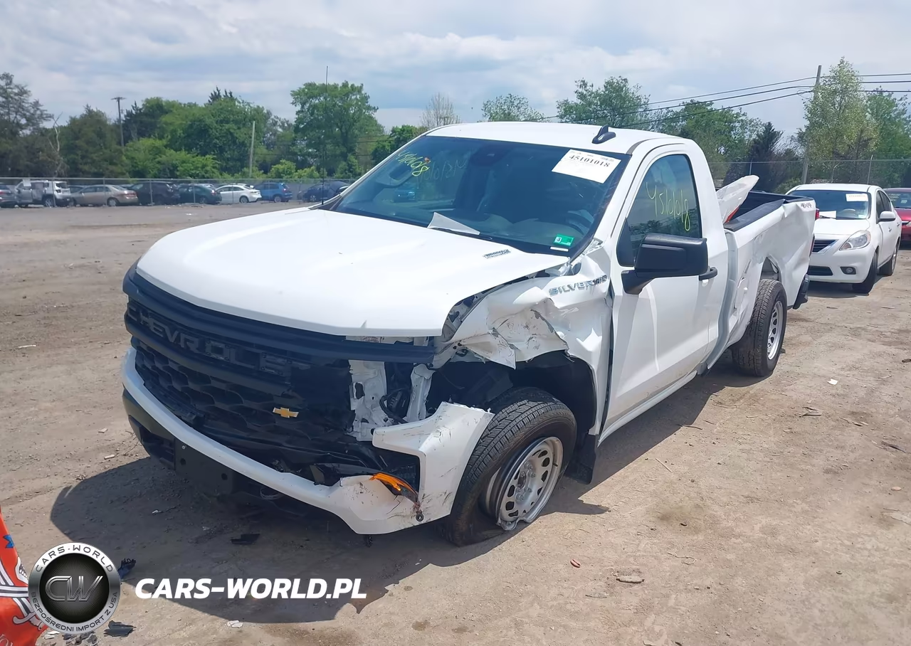 2025 Chevrolet Silverado 1500 4Wd Long Bed Wt VIN:3GCNKAEK8SG262895 - 2