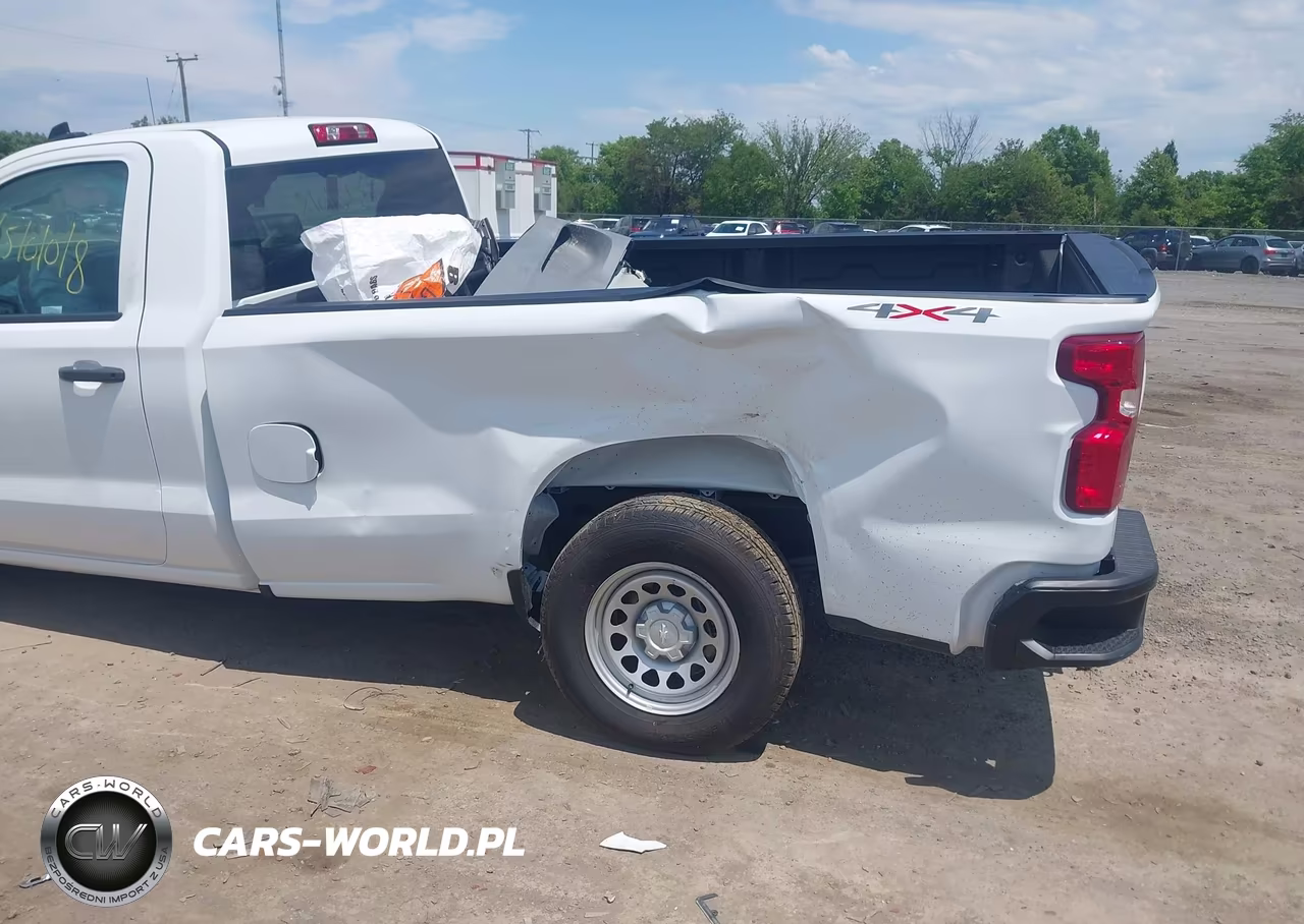 2025 Chevrolet Silverado 1500 4Wd Long Bed Wt VIN:3GCNKAEK8SG262895 - 6