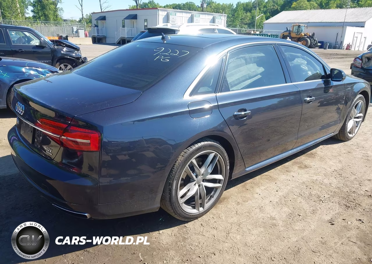 2017 Audi A8 L 4.0T Sport VIN:WAU43AFD5HN019227 - 4