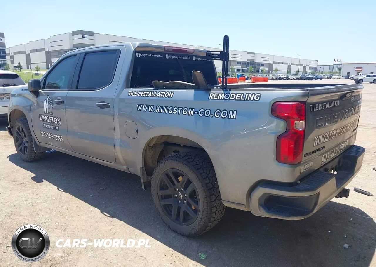 2024 Chevrolet Silverado 1500 2Wd Short Bed Custom VIN:1GCPABEK3RZ134334 - 3
