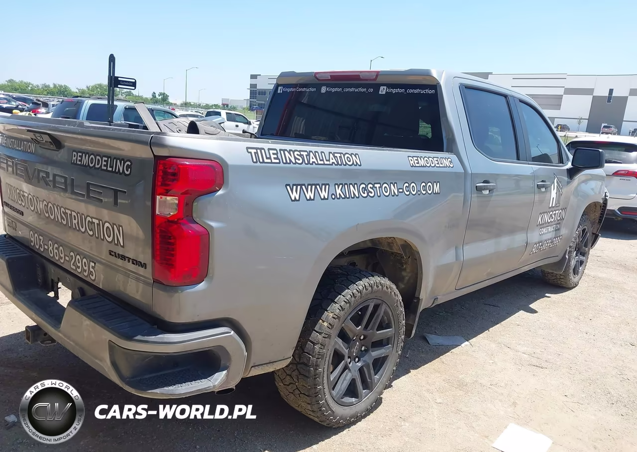 2024 Chevrolet Silverado 1500 2Wd Short Bed Custom VIN:1GCPABEK3RZ134334 - 4