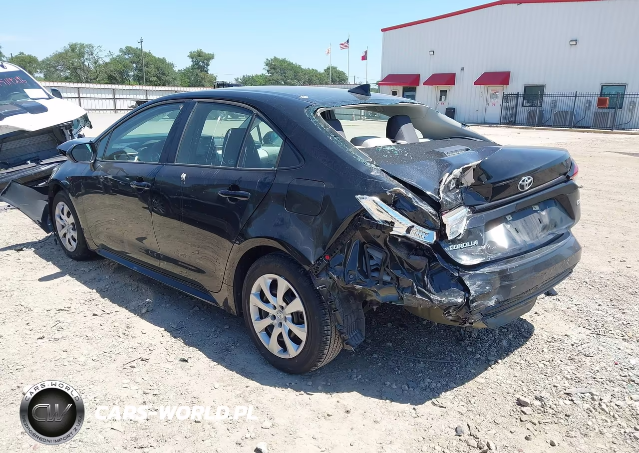 2022 Toyota Corolla Le VIN:5YFEPMAE8NP380415 - 3
