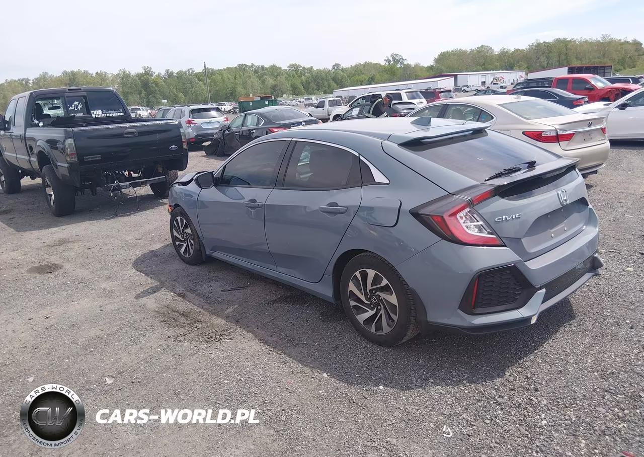 2019 Honda Civic Lx VIN:SHHFK7H3XKU423439 - 3
