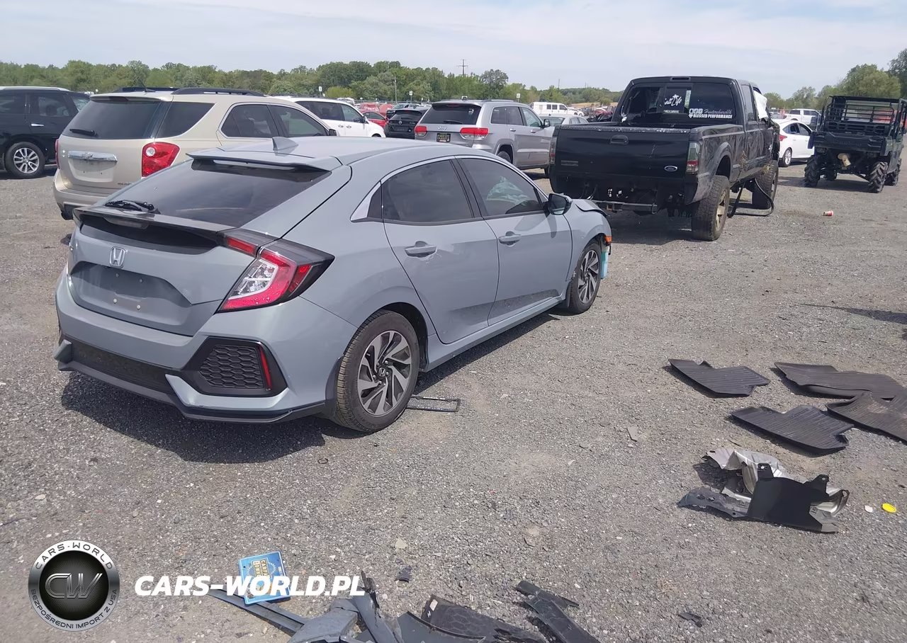 2019 Honda Civic Lx VIN:SHHFK7H3XKU423439 - 4
