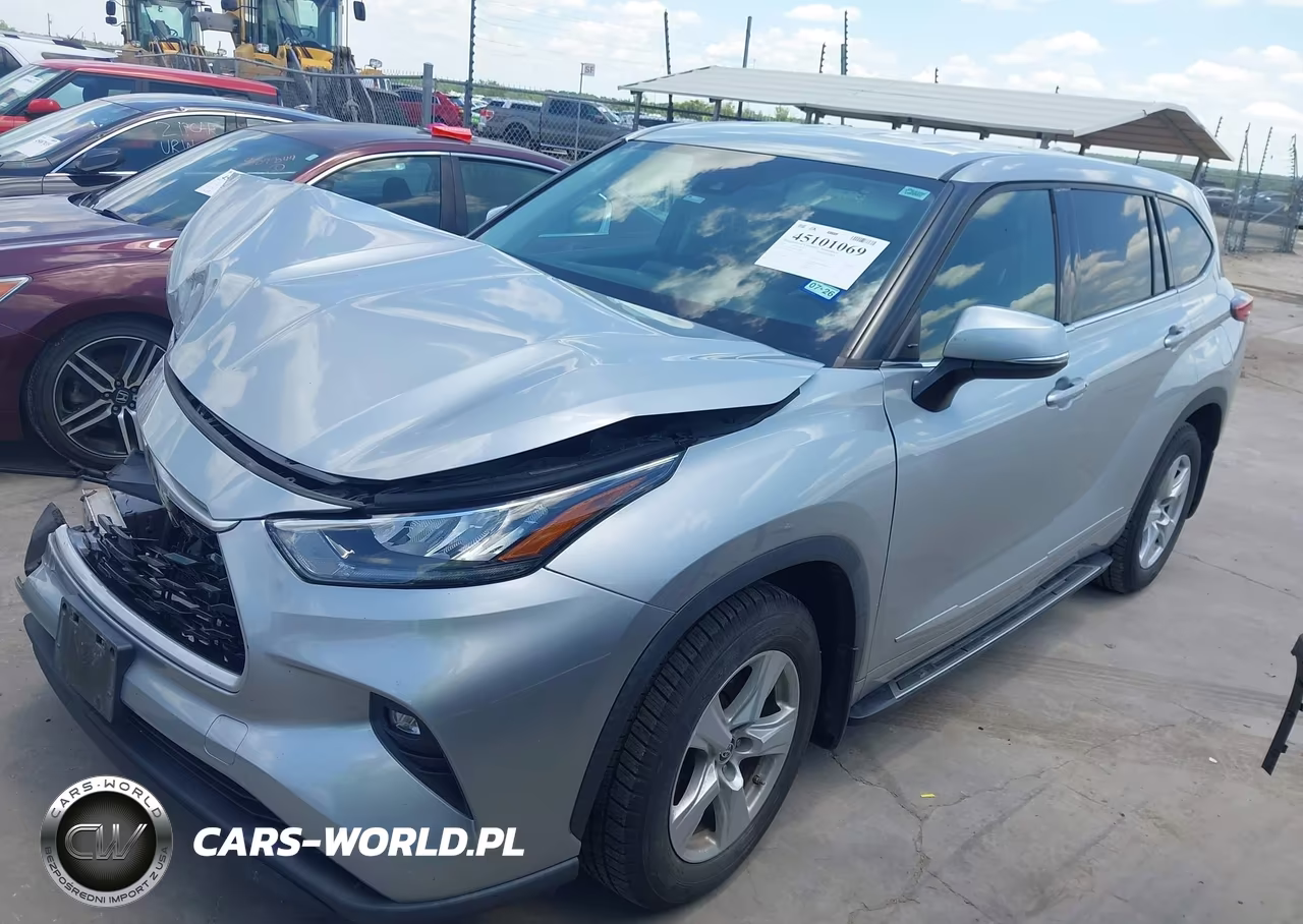 2020 Toyota Highlander Le VIN:5TDZZRAH4LS015995 - 2