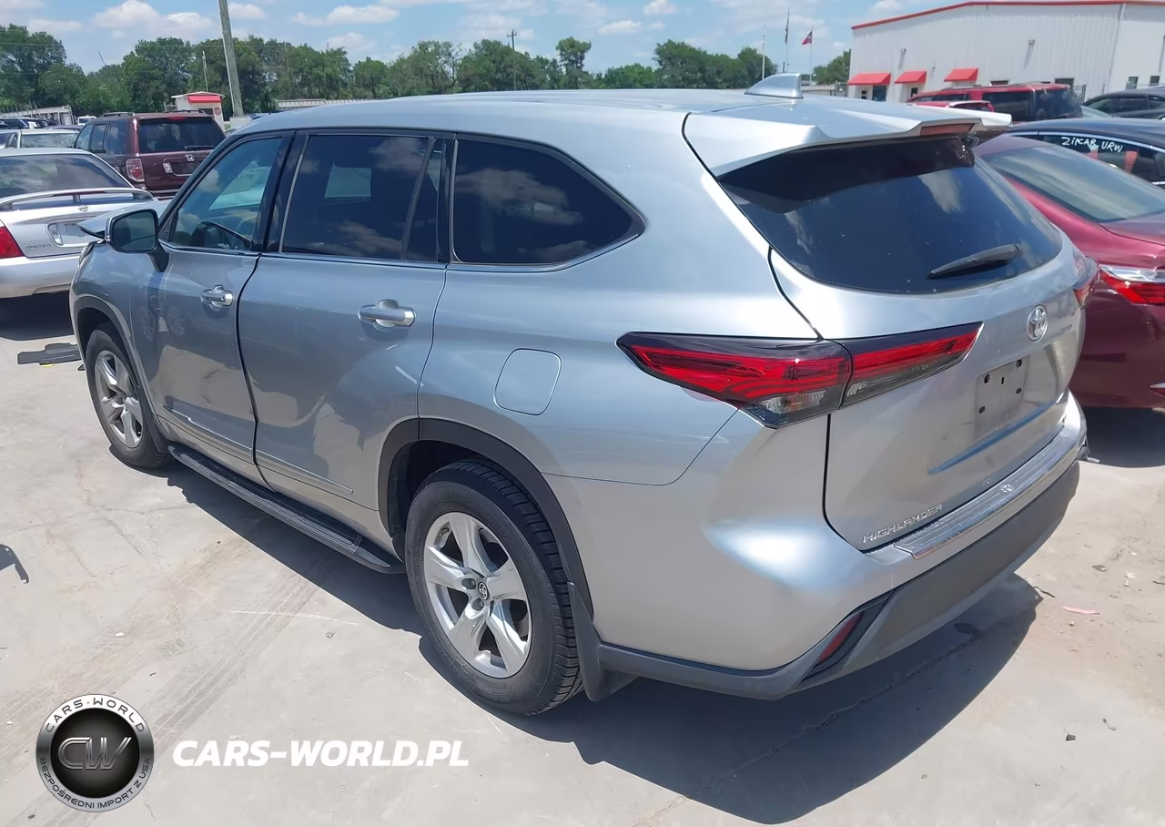2020 Toyota Highlander Le VIN:5TDZZRAH4LS015995 - 3