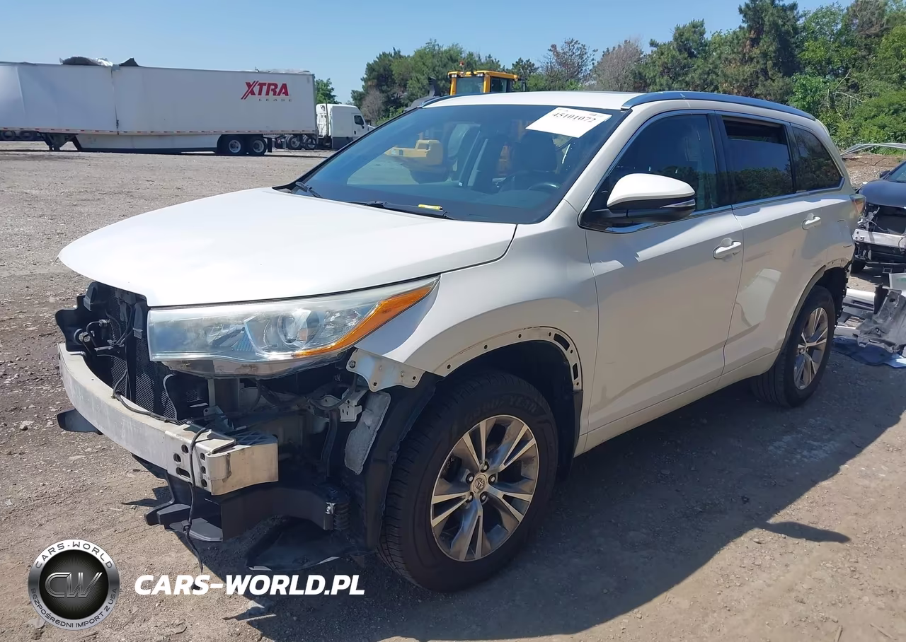 2015 Toyota Highlander Xle V6 VIN:5TDJKRFH7FS183970 - 2
